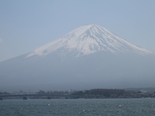 山梨側からの富士山もいいよねー