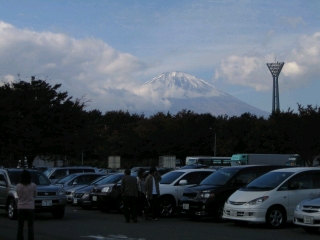 足柄SAにて　富士山綺麗だなぁ