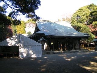 氷川神社　社殿