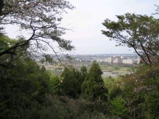 多摩川流域の眺め