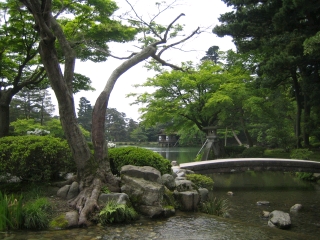 日本三名園の一つ　兼六園