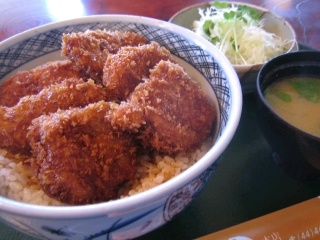群馬ソースカツ丼　シンプルでﾒﾁｬ(ﾟДﾟ)ｳﾏｰ