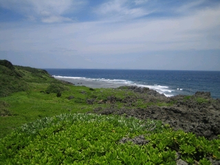 辺土岬　西側の眺め