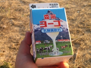 森永ヨーゴ　予想通りの乳飲料(+д+)ｱﾏｰ