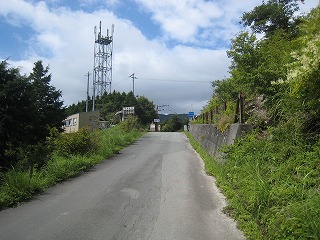 京柱峠　高知・徳島の県境