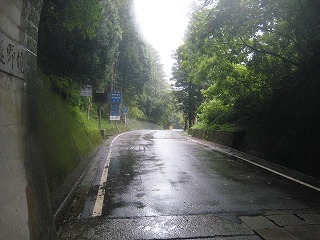 R494の愛媛・高知県境　境野トンネル