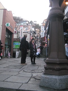 伊香保のシンボル　石段街