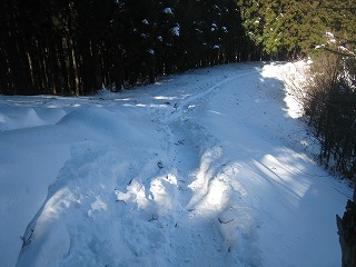 ここから先、しばらくずっと雪道でした