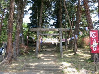 居館跡の皇太神社